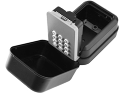 Caja De Llaves Inteligente Impermeable Para Montaje En Pared, Para Uso En Exteriores, Caja De Llaves Metálica Digital Con Código.
