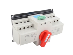 Conmutador De Transferencia Automática Dual Mini 100a 4p Para Generador Hospital Ac400v