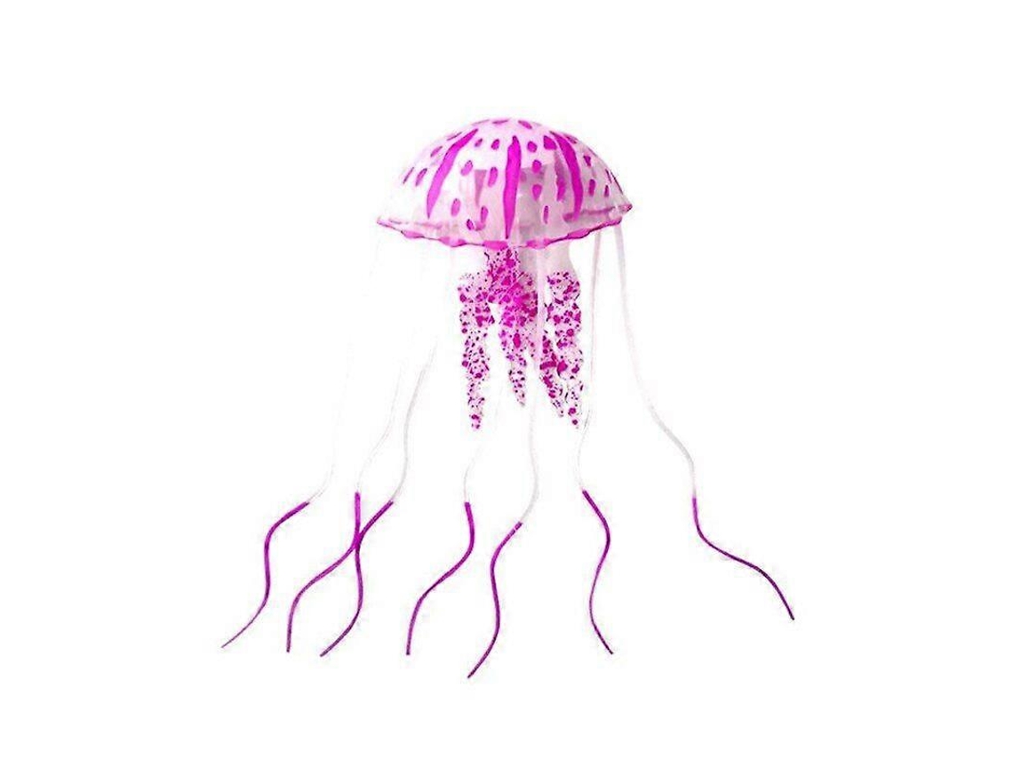 Medusa artificial con efecto luminoso para acuario, decoración de acuario, planta acuática viva luminosa Rosewell