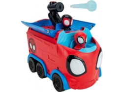 Figura de transportador giratorio de telarañas de Marvel SNF multicolor para niños de 3 años en adelante en interiores