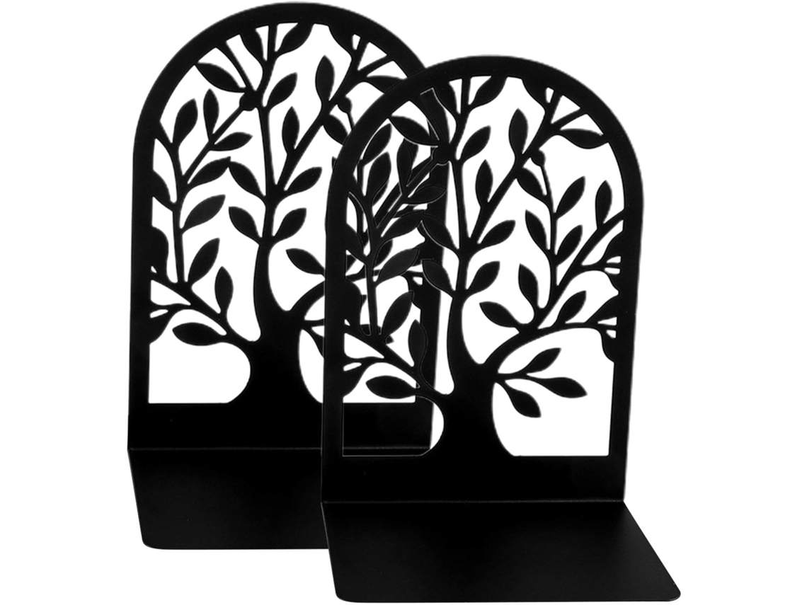 Suportes De Livros Decorativos Em Metal Para Prateleiras, Pesados, De Escritório, De Em Preto, De, Couchtis