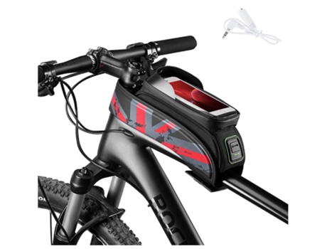 Chronus Bolsa para teléfono de bicicleta Bolsa para cuadro frontal Bolsa para bicicleta Accesorios para bicicleta Regalos para ciclismo BISBISOOUS
