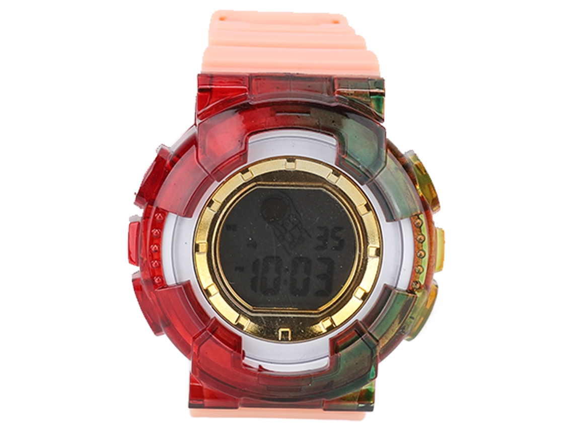 Elegante Reloj Electrónico Digital De Astronauta, Resistente Al Agua, Para Adolescentes, Niñas Y Niños, Color Rosa.