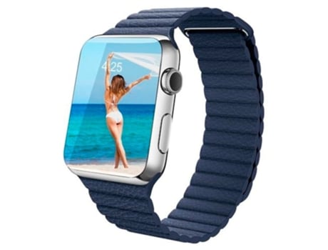 Pulsera de Cuero Loop APPLE Watch 42/44/45mm - Azul