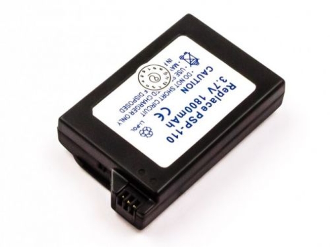 Batería para PSP 1st generation INDIGO BIRD 1800mAh 3 Negro