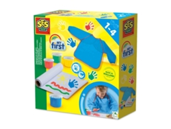 Conjunto de Pintura con Dedos Delantal SES My First 14449