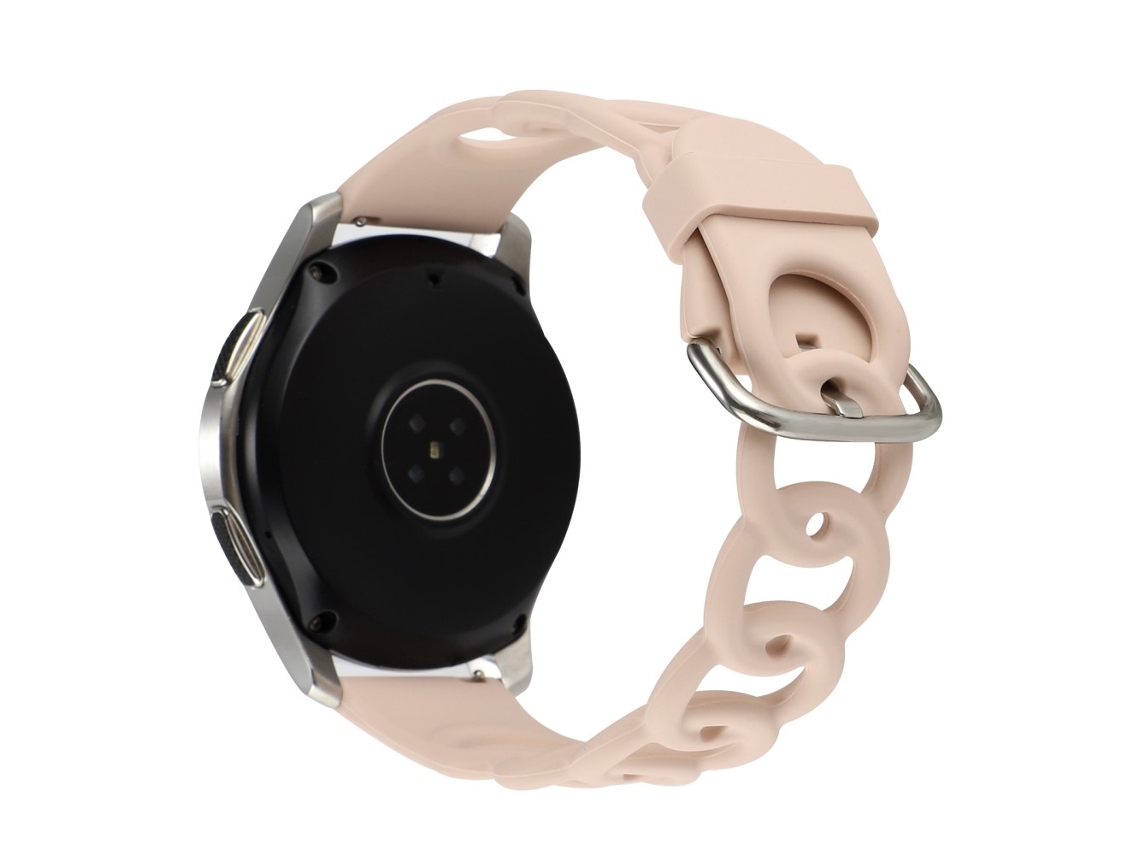 Correa de Silicona 22mm rosquilla hueca para Huawei Watch Buds/GT3 SE/GT3 Pro 46mm - rosa