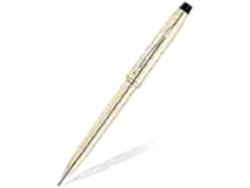 Bolígrafo Cross Century Ii Banhado Ouro 10 Kilates 4502Wg