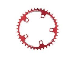 Placa De Cambio Para Bicicleta De Montaña, 5 Tornillos, 110bcd/130bcd, Montaje Directo, Roja, 40 Dientes