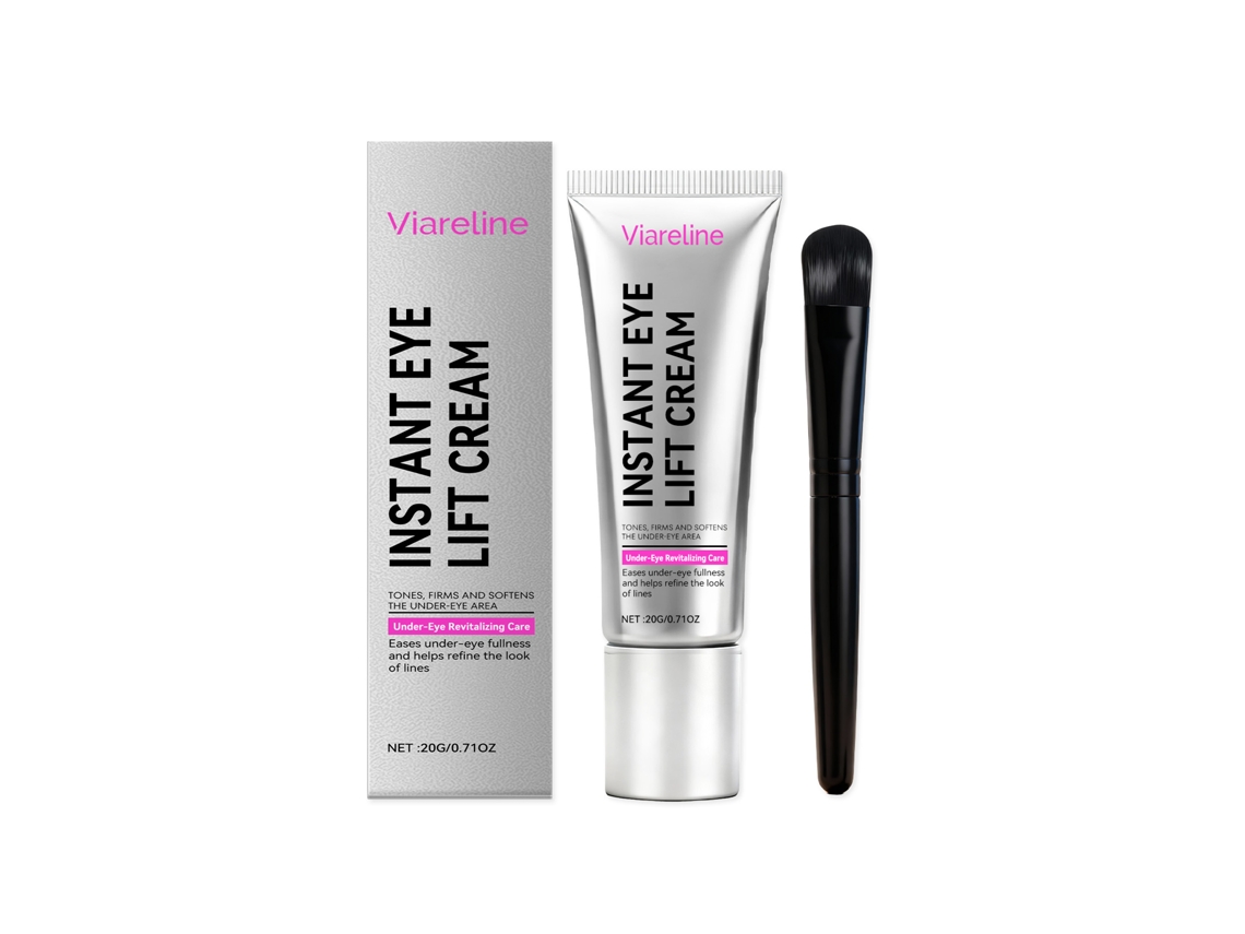 Crema reafirmante e hidratante para el contorno de ojos para piel sensible.