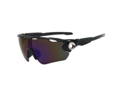 Gafas de sol deportivas Csyy Leisure para ciclismo y pesca, cómodas de llevar, transparentes y azules.