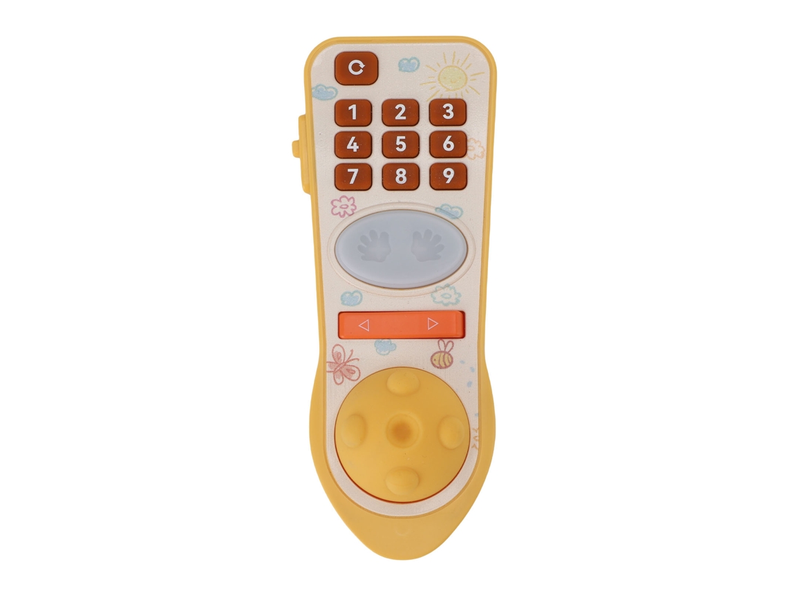 Control remoto de TV realista 2026 para bebé, juguete educativo con luz y sonido, juguete de aprendizaje temprano para niños.