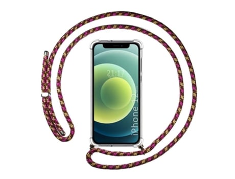 Carcasa iPhone 12 Mini (5.4) TUMUNDOSMARTPHONE Colgante Rosa
