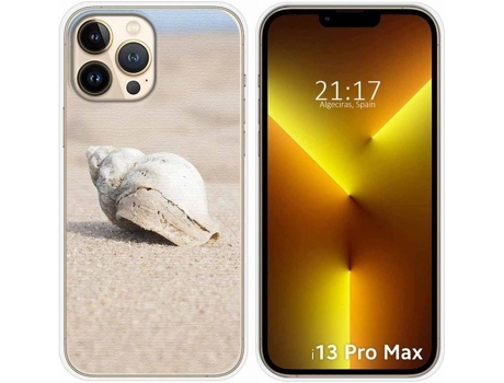 Carcasa iPhone 13 Pro Max (6.7) TUMUNDOSMARTPHONE Concha Dibujos Multicolor