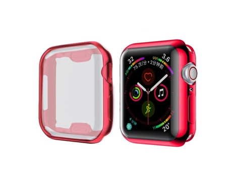 Carcasa de Reloj SLOWMOOSE para Apple (Rojo - 38 Mm Série 321)