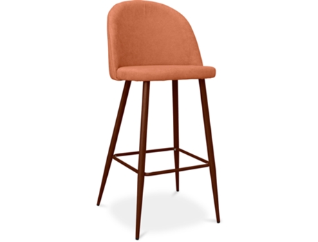 Banco tapizado en tela de diseño escandinavo 73 cm Evelyne SCANDINAVIAN STYLE