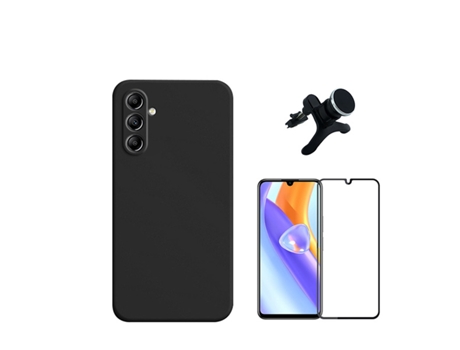 Kit De Película De Vidrio Templado De Cubierta Completa 5D Soporte Magnético Para Coche Reforzado Con Silicona Líquida PHONECARE Para Samsung Galax...
