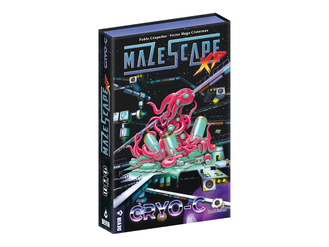 Juego de Mesa DEVIR Mazescape: cryo-c (pt) (Edad Mínima Recomendada: 8 años)