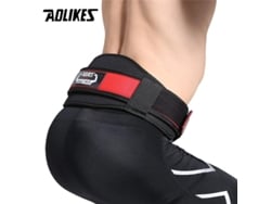 Cinturón de levantamiento de pesas Redlaolikes, ajustable para cintura y espalda, ideal para sentadillas, mancuernas, barras y peso muerto en el gimnasio.