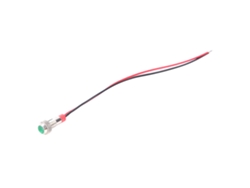 Luces de advertencia LED para pozo metálico 6c IP65 24v Verde