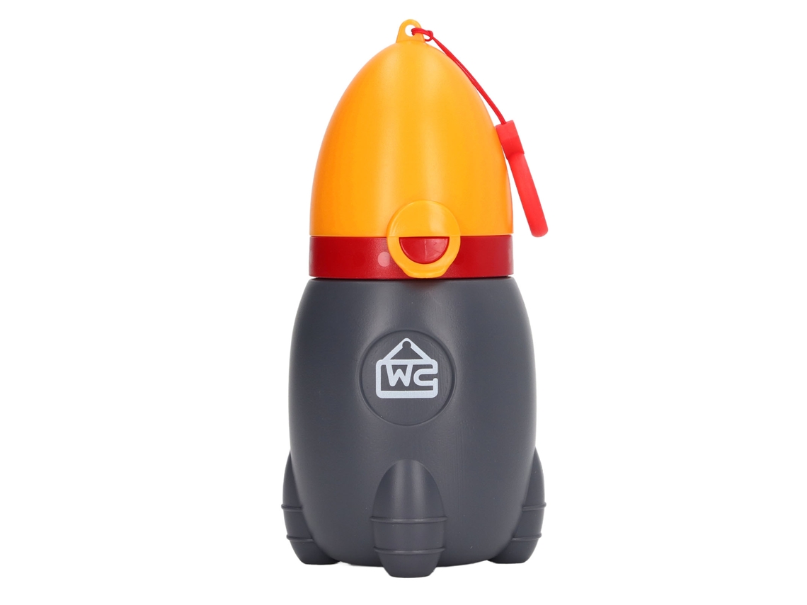 Vaso De Aprendizaje Portátil Para Niños Con Cierre Hermético, Diseño Para Coche/viaje, Color Naranja.