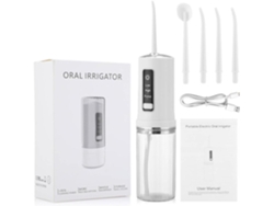 Irrigador Bucal Eléctrico Limpiador De Dientes Inalámbrico 3 Modos 4 Boquillas Ipx7 Resistente Al Agua Gertiz