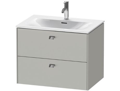 Mueble DURAVIT Brioso bajo lavabo montado en la pared 72,0 x 47,9 cm 2 cajones incl. recorte de sifón y delantal para lavabo Viu 234473