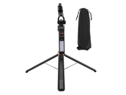 Palo selfie extensible con seguimiento facial automático para teléfonos y soporte estabilizador.