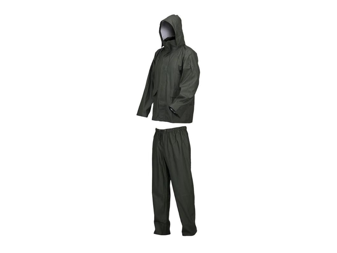 Traje Lluvia Poliuretano Verde L R-209v