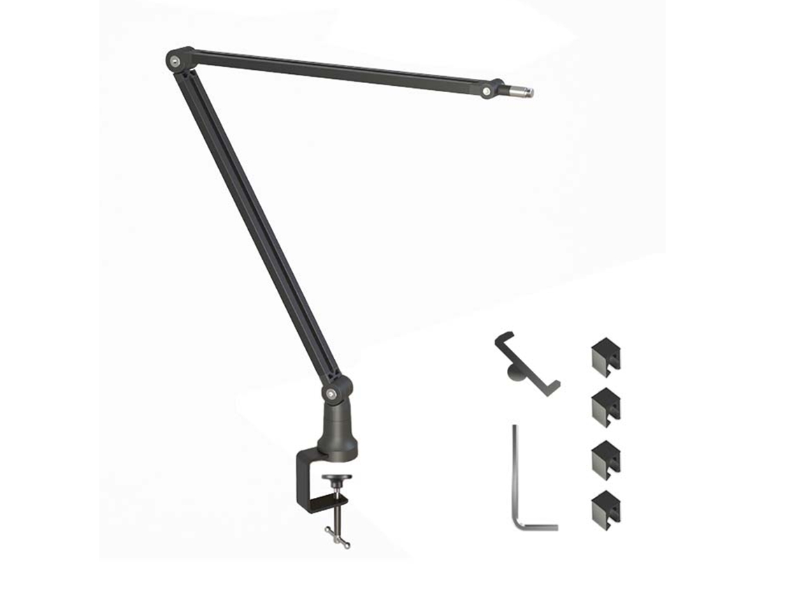Soporte de micrófono de mesa flexible y ajustable Bomge MS 609 Mdug