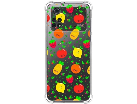 Carcasa para Xiaomi Poco M4 Pro 4G TUMUNDOSMARTPHONE Dibujos Antigolpes Frutas 01 Multicolor