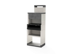 Barbacoa TUOZI Venit Flex Plus Hotte [F] Blanca y Gris