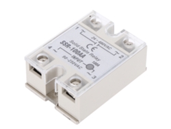 Relé De Estado Sólido Ac-ac Ssr-100aa, Interruptor Sin Contacto, Indicador Led, 24-480 Vca