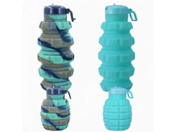 Botella De Agua Plegable Para Actividades Al Aire Libre (2 Unidades) 500 Ml Henten Home