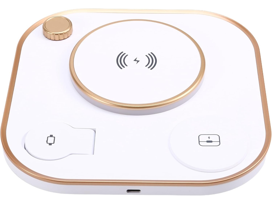 Cargador Magnético Plegable Multifuncional Para Lámparas, Teléfonos Móviles, Relojes, Auriculares Y Escritorios, 15 Wb