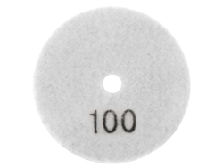 Disco De Pulido De Diamante De 3 Pulgadas Para Granito Y Mármol, Papel De Lija Húmedo, Grano 100.