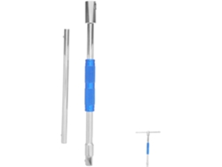 Llave Hexagonal Con Mango, Trinquete Ajustable, Herramienta De Enchufe De Metal Para Reparación Y