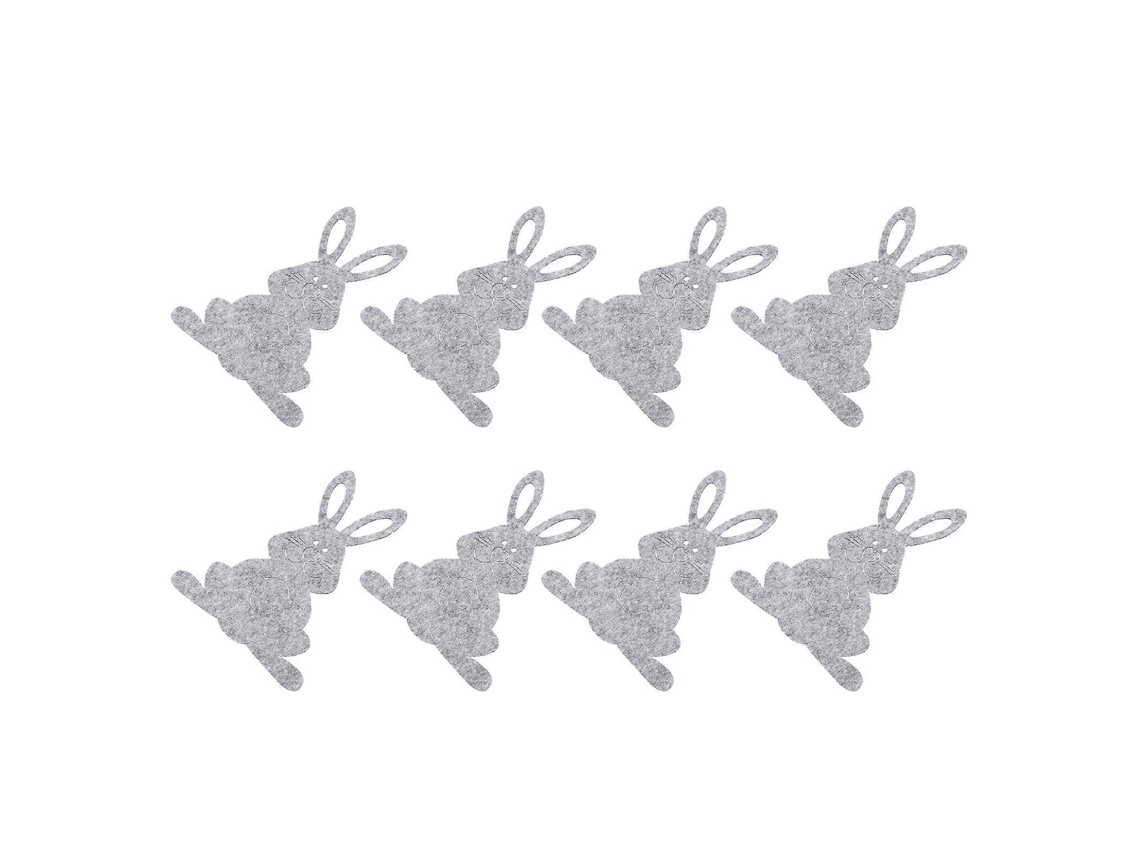 Juego de 8 bolsas para cubiertos de Pascua en tela no tejida, ideales para fiestas y celebraciones. Nostalgia88