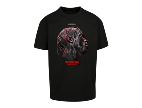 Camiseta Unisexo MISTER TEE (5XL - Negro)