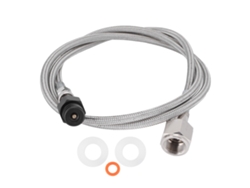 Adaptador De Manguera Para Recarga De Cilindro De Co2 Para Máquina De Refrescos, 1,5 M, 1500 Psi, Conector Tr21-4 W21.8-14