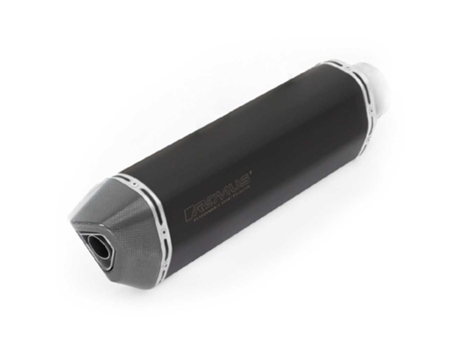 Silenciadores REMUS Silencioso slip on black hawk aço inoxidável r