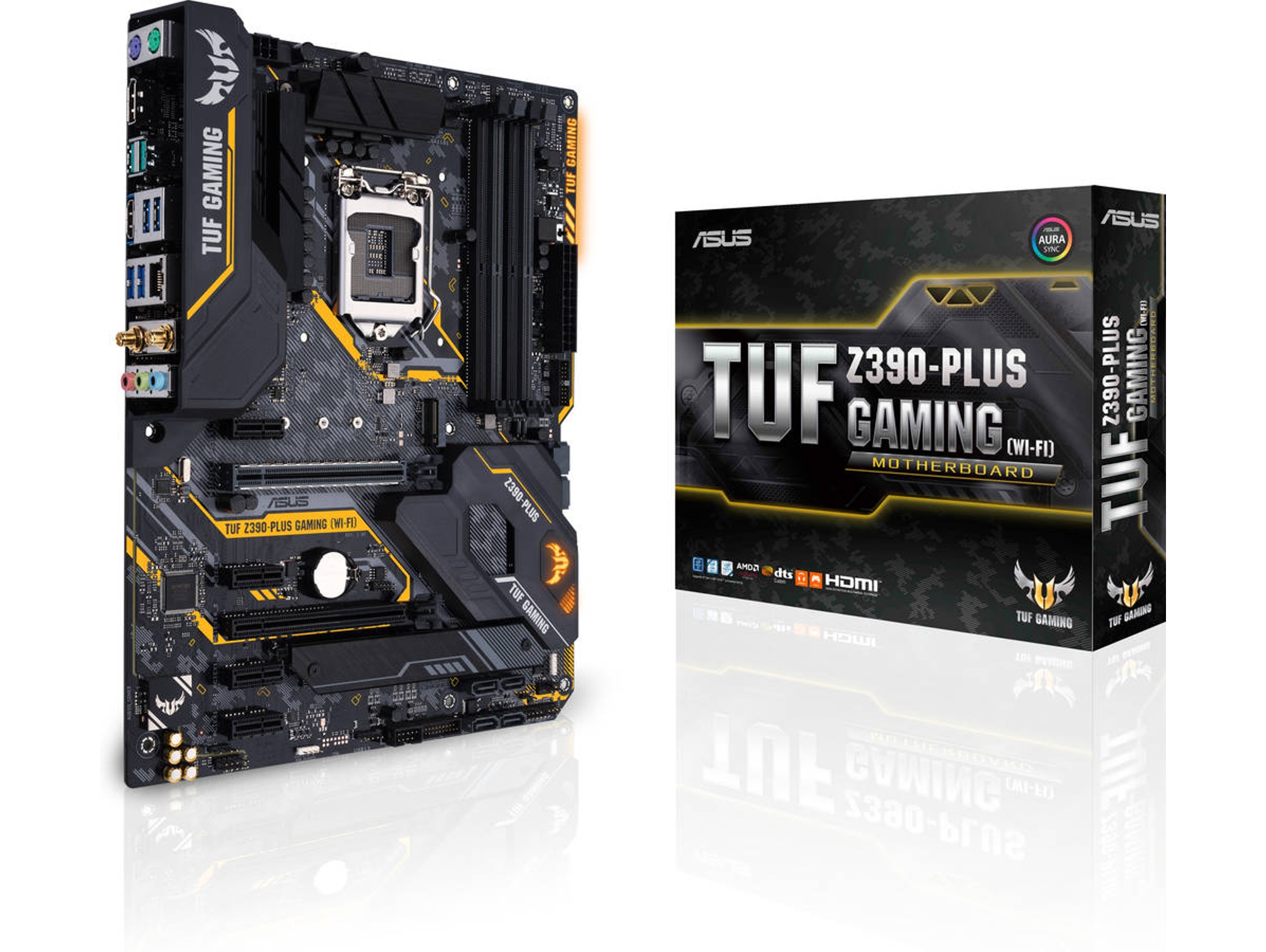 Placa Base ASUS TUF Z390-Plus Gaming (WI-FI) (Socket LGA1151 - Intel Z390 - ATX)
