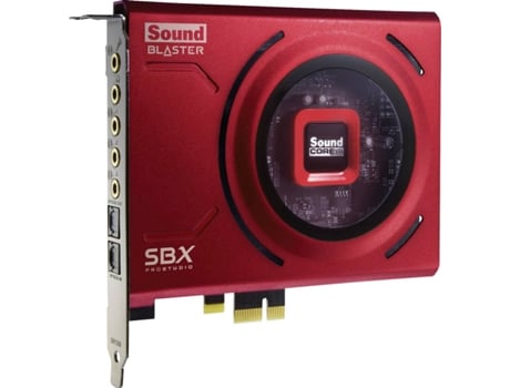 Tarjeta de Sonido CREATIVE Sound Blaster Z SE (192 KHz - 116 dB - 2.2 GHz - Dolby Digital)