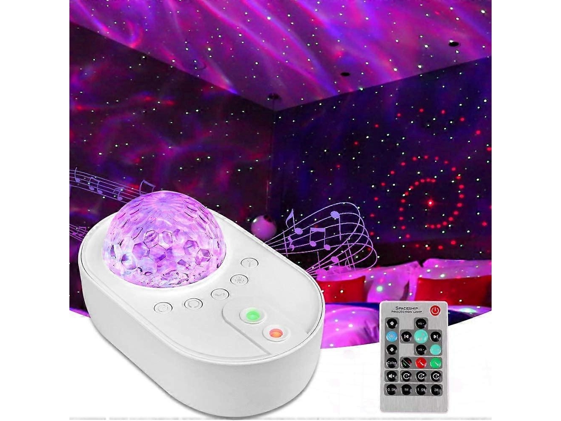 Luz nocturna infantil, proyector LED de cielo estrellado. Rosewell