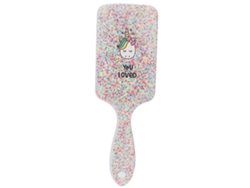 Peine De Belleza Portátil Con Patrón Cartoon Cute Para Masaje Y Desenredar Cabello Resistente