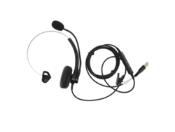 Auriculares Mono Con Cable Y Cancelación De Ruido Para Centros De Llamadas, Oficinas Y Negocios, Con Interfaz Usb.