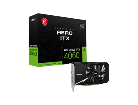 Tarjeta Grafica MSI Geforce Rtx 4060 Aero Itx 8G Oc