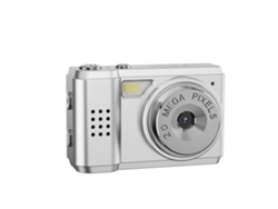 (plata - Solo Cámara) Mini Cámara Con Pantalla, Sensor Cmos, Grabación De Video Hd 1080p.
