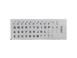 Pegatinas para teclado con letras en inglés para ordenadores de escritorio y portátiles Ly Ebike