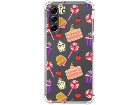 Carcasa Samsung Galaxy S21 FE 5G TUMUNDOSMARTPHONE Dulces 01 Multicolor